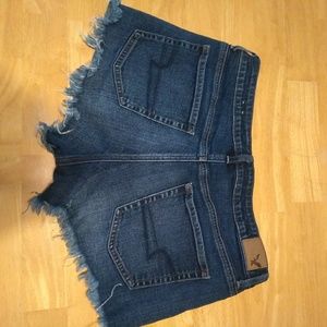 American eagle festival high rise shorties